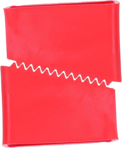 Laddervoet Beschermers - Ladderhoezen Antislip - Veilig Werken - Verdikt Antislip Ontwerp - 5.5x3.5x2.5 CM - Rood