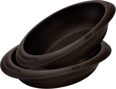 Broodbakvorm - Bakvorm ovaal - Zelf brood bakken - Platina siliconen - 24 x 18 cm - Bruin