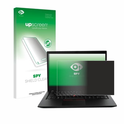 upscreen - privacy screenprotector voor Lenovo ThinkPad T14s Gen 1 - Folie Beschermfolie Blauwlichtfilter
