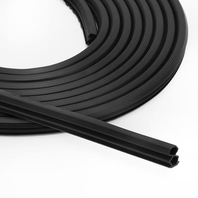 Zelfklevende Rubber Dichtingsband voor Deuren en Ramen - Waterdicht, Geluiddicht en 10mm x 12mm