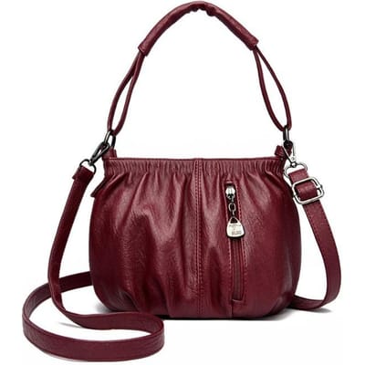 Nieuwe crossbodytas voor dames Schoudertas voor dames Schoudertas voor dames Retro veelzijdige moedertas Europees en Amerikaans brown