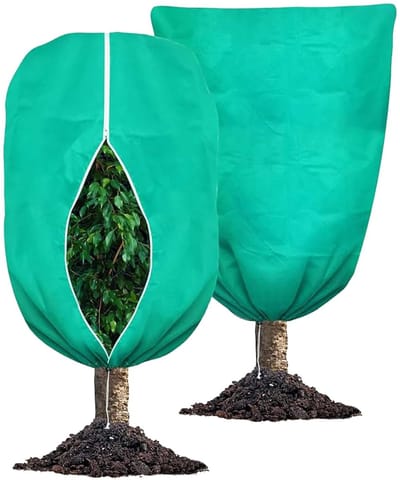 Dailygoods- Vorstbeschermhoes Effectieve Bescherming - Plantenhoes Tegen Vorst - Kunststof - 120 × 80 cm - 1 Stuk - Bestand Tegen Regen/Sneeuw