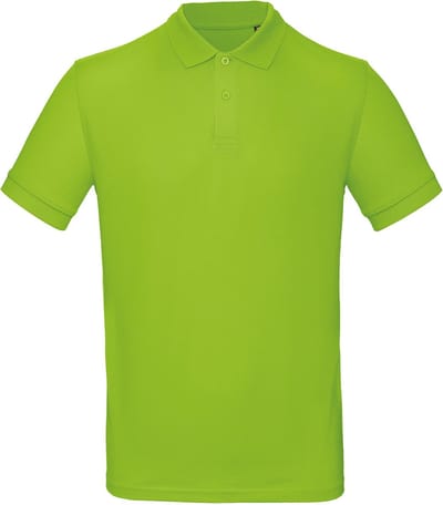 B&C Men's organic polo shirt CGPM430 - Orchid Green - L