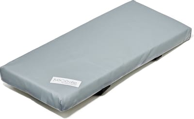 HOOODIE Cushie - Fietskussen Bagagedrager - Zilver - Kussentje fietsstoeltje