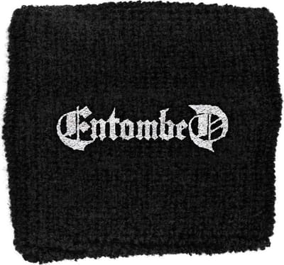 Entombed - Logo Zweetband - Zwart