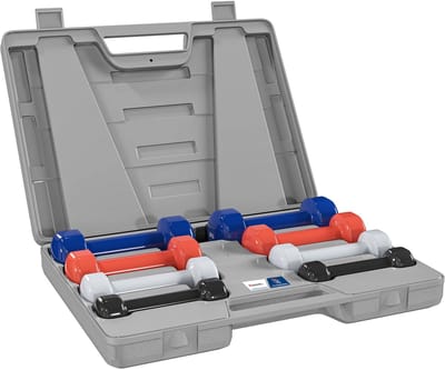 HOMCOM Halterset - Metaal - 41x30x8cm - Meerkleurig