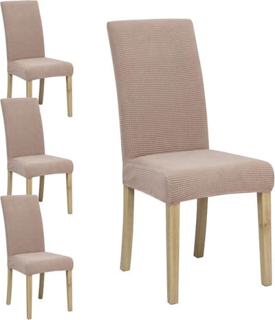 Uittrekbare stoelhoes voor hoge stoel in kaki kleur - Bescherming, Stijl en Comfort