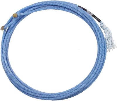 Team Touw - Leidtouw Paard - Watersport Training - Vierstrengs Constructie - 30 voet - Blauw