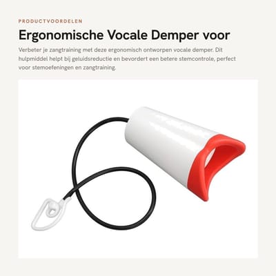 Dailygoods- Vocale Demper Ergonomisch Ontwerp - Geluidsreductie - Spraakbesturing - Waterdicht - Comfortabel - Gemakkelijk Schoon te Maken - Geluidsdemper
