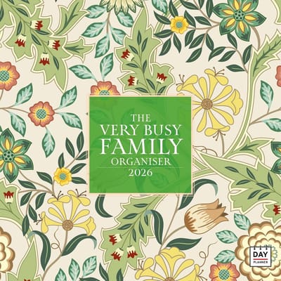 Familie Planner Kalender 2025 met Evenementenstickers - Grote Wandkalender voor Drukke Gezinnen