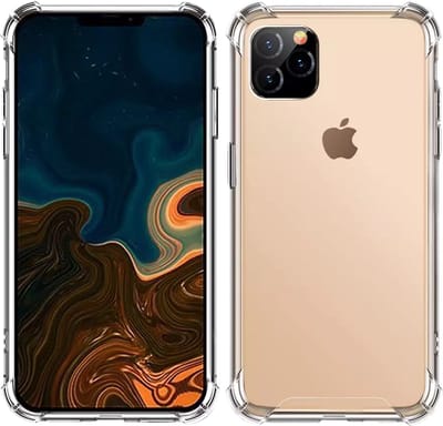 Schokbestendig Hoesje - Crystal Clear Back Cover Geschikt voor: Apple iPhone 11 Pro Max | Transparante achterkant PC & TPU Bumper