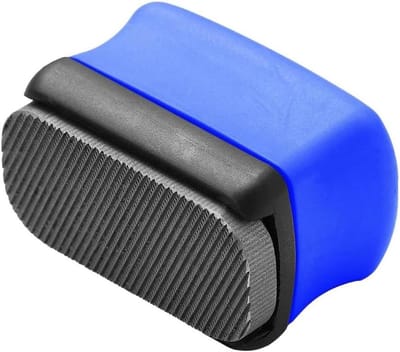 Schildergereedschap Vijlblad - Lakvijl Reparatie - Verfresten Verwijderen - Dubbelzijdig Precisie Slijpen - 8 x 5 x 2 cm - Blauw