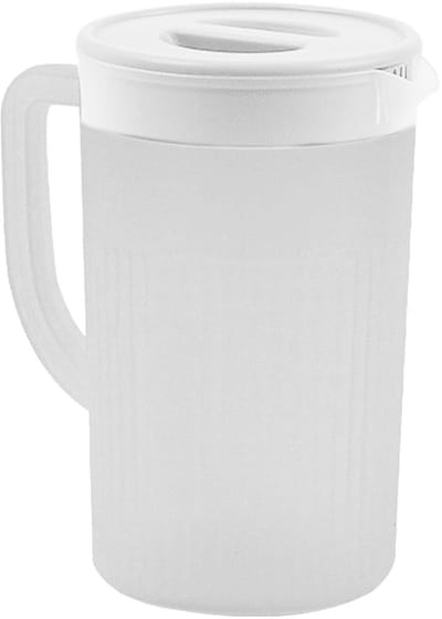 Dailygoods- Waterkan Grote Capaciteit 2,7L - Waterkan met Deksel - Sapkan - Melkkan - IJsthee Kan - Bestendig tegen Hoge Temperatuur - Pitcher