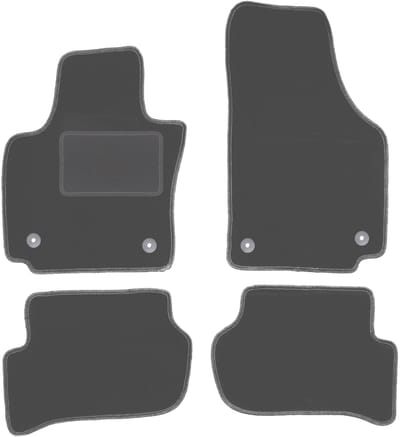 Grafiet automatten voor: Seat Toledo III minivan (2004-2012)
