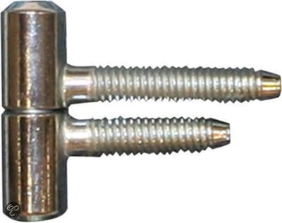 Qlinq Inboorpaumelle - Verzinkt - 9,5 x 30 mm - 2 Stuks