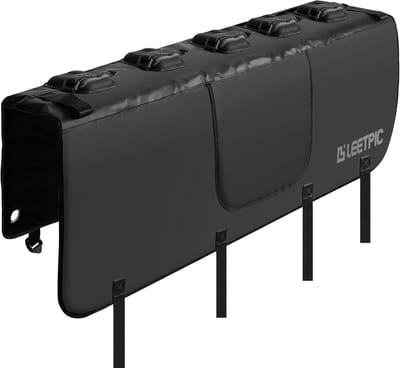 Achterklep Bike Pads Pro voor Vrachtwagens - Bescherm Pads met Veilige Frame Riemen voor Tot 5 Fietsen