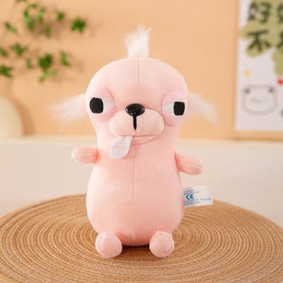 25cm Chihuahua Pluche Speelgoed Dieren Hond Knuffel Chihuahua Pop Voor Fans Cadeau roze