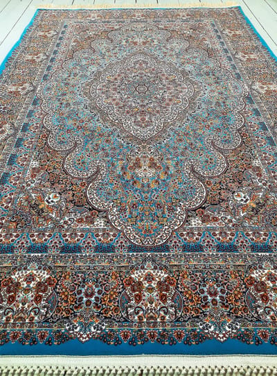 SusaStyle Perzisch Vloerkleed – Afshan Blue – Tapijt 200 x 300 cm