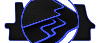 CARLUX-BLUE automatten voor: Citroen Jumper II bestelbus (2006-2014)