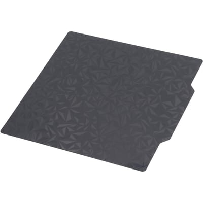 Plaque de construction d'impression 3D flexible en PEO PEI, lit en acier à ressort lisse texturé pour imprimante Anet A6 A8 ET4 gray