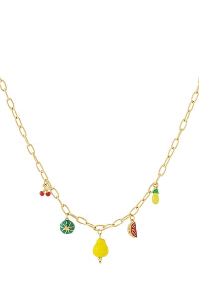 Citrusbloesem ketting goud