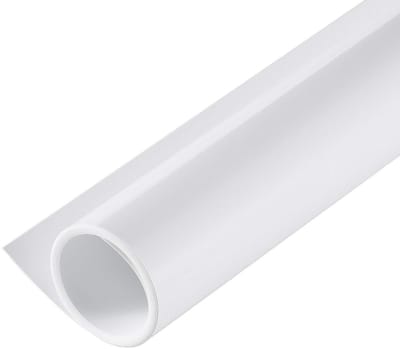 TRANKIELO® - Professionele PVC Fotografie Achtergrond – 80 x 150 cm – Wit – Waterdicht – Matte Afwerking voor Fotostudio, Portretten, Producten, Huisdier & Plat Tafelblad