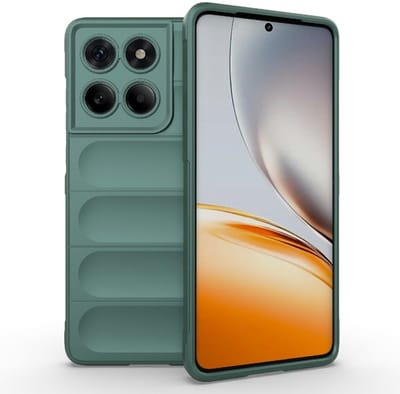 Coverup Hoesje - Geschikt voor Motorola Edge 60 / 60 Fusion Hoesje - Coverup Hands-On Rugged Back Cover - Groen