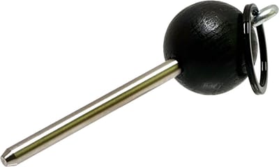 Boulemaus - Jeu de Boules - Traceur de terrain - kleur zwart - V2A roestvrij staal