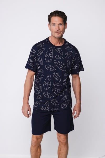 Pastunette - Shortama - Adventure - Katoen - Blauw - Maat M