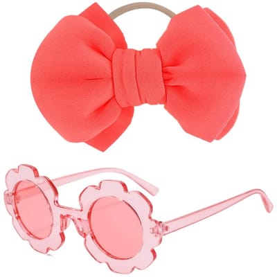 Dailygoods- Zonnebril Bloemvorm - Hoofdband - Zonnebril Kind - Zachte