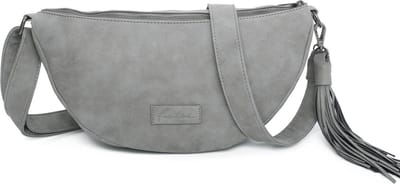 Fritzi aus Preußen Schoudertas Vintage Fritzi35 Crossbody Rock Grijs
