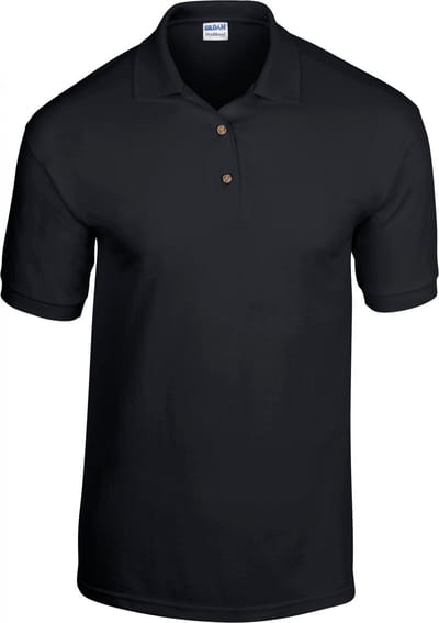 Gildan - DryBlend Polo - Zwart - Maat XXL
