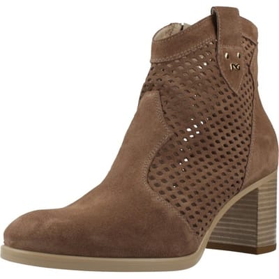 Nerogiardini Laarzen Velour Tr Capua Beige+ - Fashion Wear - Vrouwen