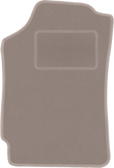 Beige bestuurdersmat voor: Skoda Felicia hatchback, stationwagen (1994-2001)