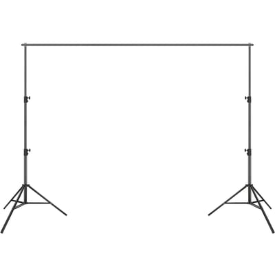 12 x 10 ft Heavy Duty Achtergrondstandaard, In Hoogte Verstelbare Fotografie Achtergrondstandaard, Achtergrond Ondersteuningssysteem met 6 Klemmen en Een Draagtas, voor