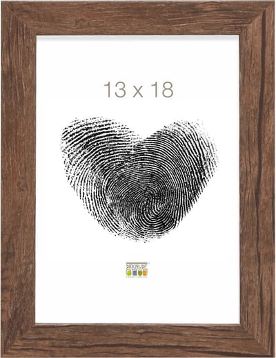 Deknudt Frames fotolijst S45RH3 - bruin - hout - 13x18 cm