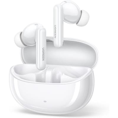 UGREEN HiTuneT3 Pro Draadloze Bluetooth Oordopjes met ANC Actieve Ruisonderdrukking voor Apple, Huawei en Xiaomi Telefoons WS206 wit