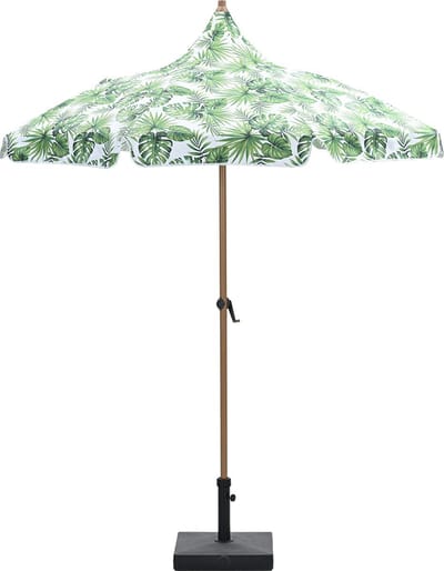 Garden Impressions Aloha parasolset Ø200 cm palm green met voet