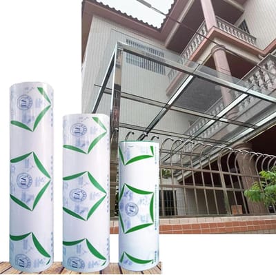 Polycarbonaat Platen - Kunststof Plaat - Dak Beglazing - Weerbestendig - 0.8x15m - Transparant