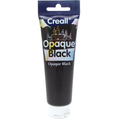 Opaque creall zwart tube 120ml | Tube a 120 milliliter