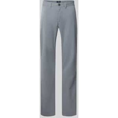 Straight leg broek met achterzakken