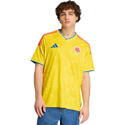 Adidas Colombia 26 Home Shirt Impact Geel Heren Tops JL6972 L yellow