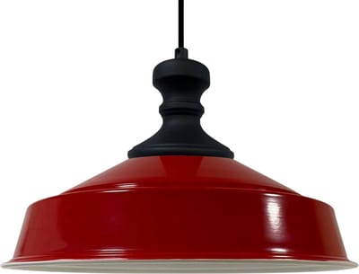 Bamyum Pendelleuchte Asletl Hanglamp Industrieel Rood Gemaakt Van Metaal