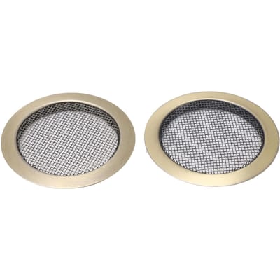 2 Pièces Inserts de Rosace pour Dobro Résonateur Boîte d'Écran Guitare Résonnante Insert Grille de Haut-parleur