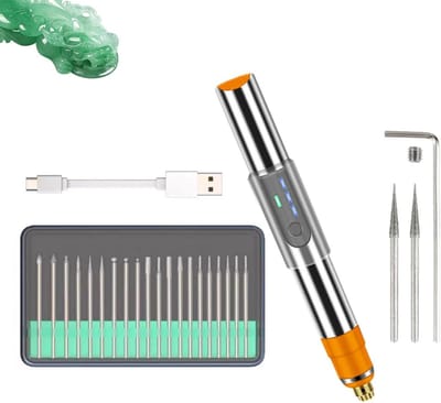 Glazen graveerpen, graveerpen, graveerpen pen, graveerpen set, hand graveren gereedschap, metalen roterende tool voor b glassteen sculptuur