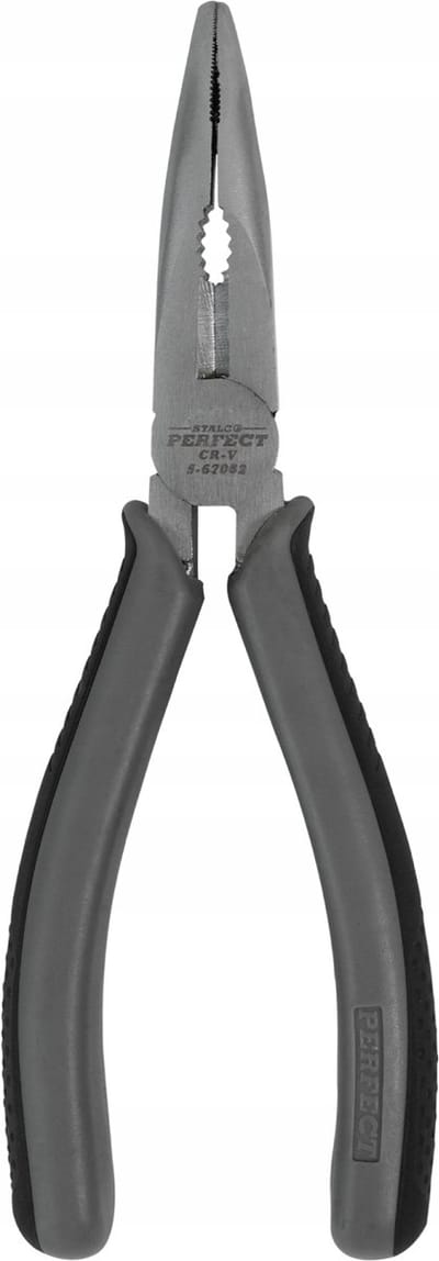 Stalco Perfect Verlengde Gebogen Tang 200mm - Precisie en Duurzaamheid
