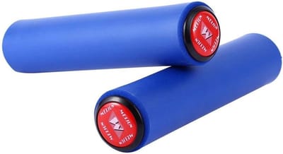 Ergonomische Universele Siliconen Fietsstuurgrepen voor Mountainbike en BMX - Blauw