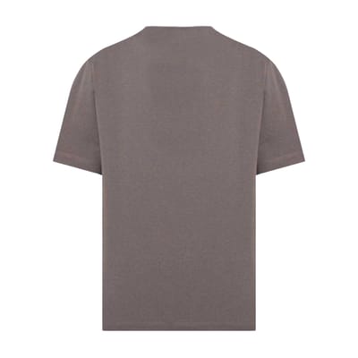 Off-White Unisex Slim T-shirt met verflogo voor volwassenen (Grijs)