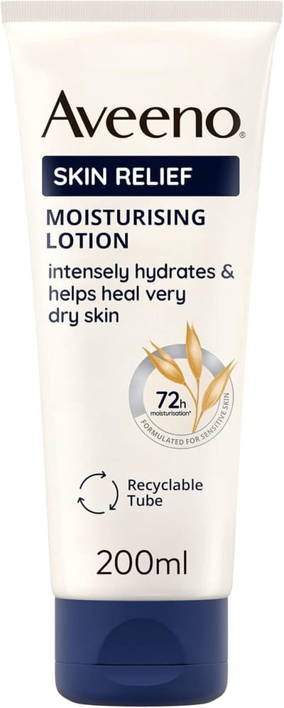 Aveeno Skin Relief Moisturising Lotion - 200 ml (voor zeer droge, gevoelige en geirriteerde huid)