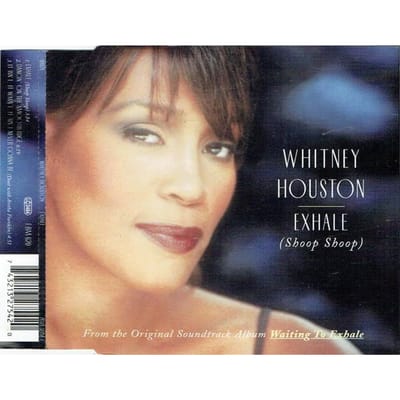 CD WHITNEY HOUSTON - Exhale (Shoop Shoop) 74321327542 Arista, BMG UK  1995 Non Japonais Soul/Funk Occasion